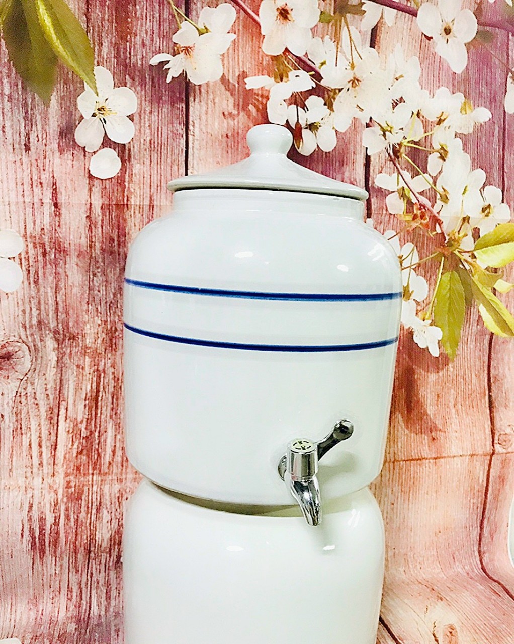 Bình nước gốm sứ Bát Tràng loại 8 lít