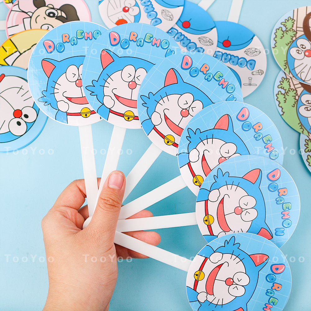 Quạt 6 cánh Doraemon Doremon dễ thương cute BK00023