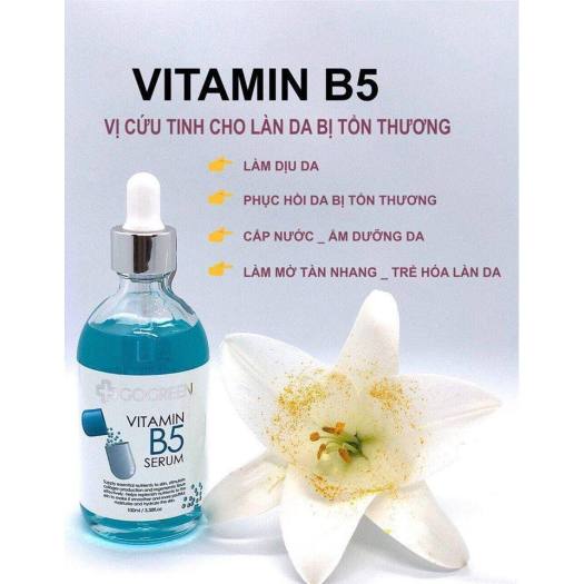 Serum phục hồi da cao cấp GoGreen SERUM VITAMIN B5