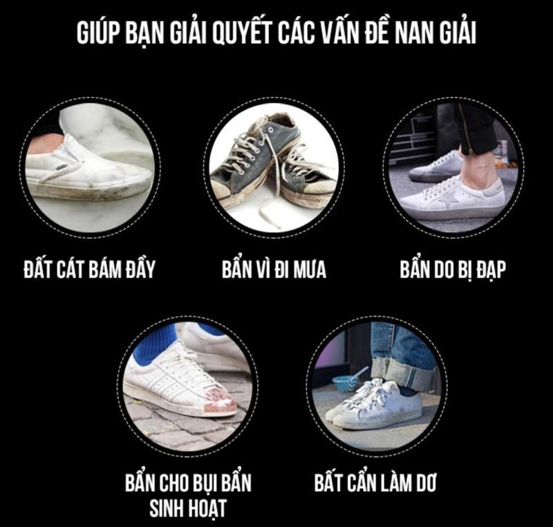 Dung dịch vệ sinh giày thể thao, sneaker 300ml