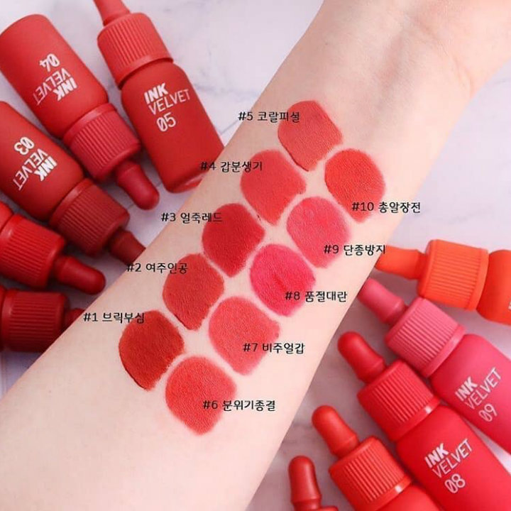 [Peripera] Son kem nhung lì Peripera Ink Velvet