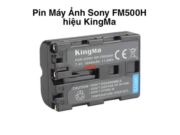 Pin Máy Ảnh Sony FM500H hiệu KingMa