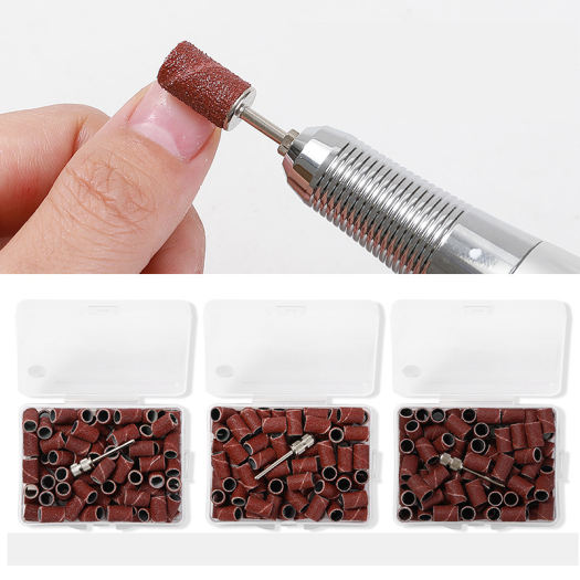 Đầu Mài Nhám Mịn Hộp Mài Móng Nail