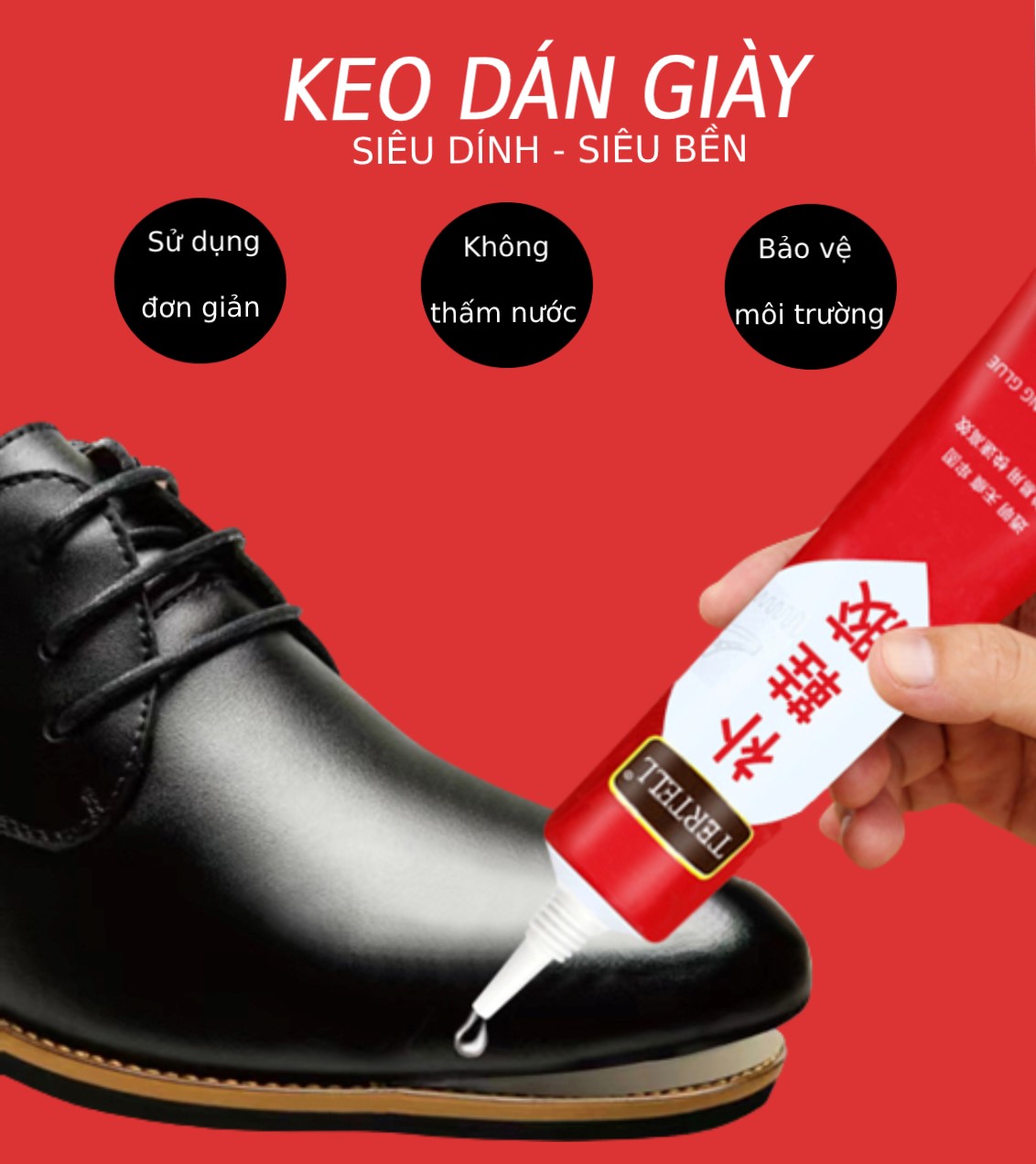 Keo dán giày dép đa năng