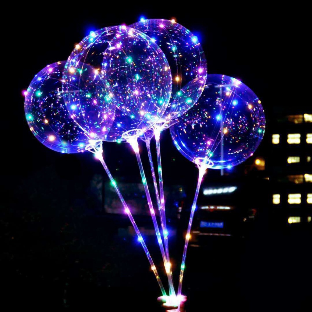 Bóng Bay GALAXY PHÁT SÁNG trong suốt
