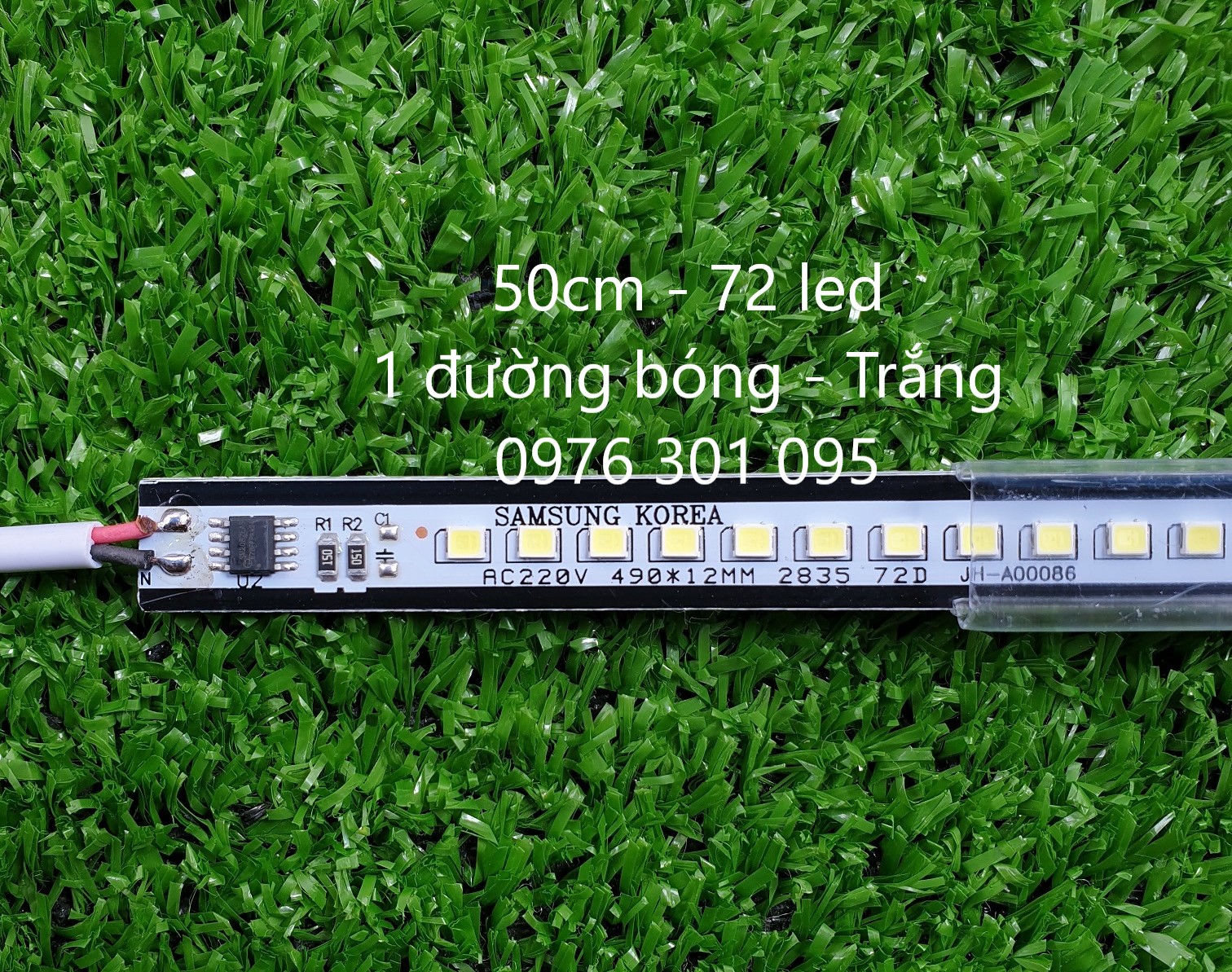 Đèn Led Thanh 220v dài 1 mét kín nước