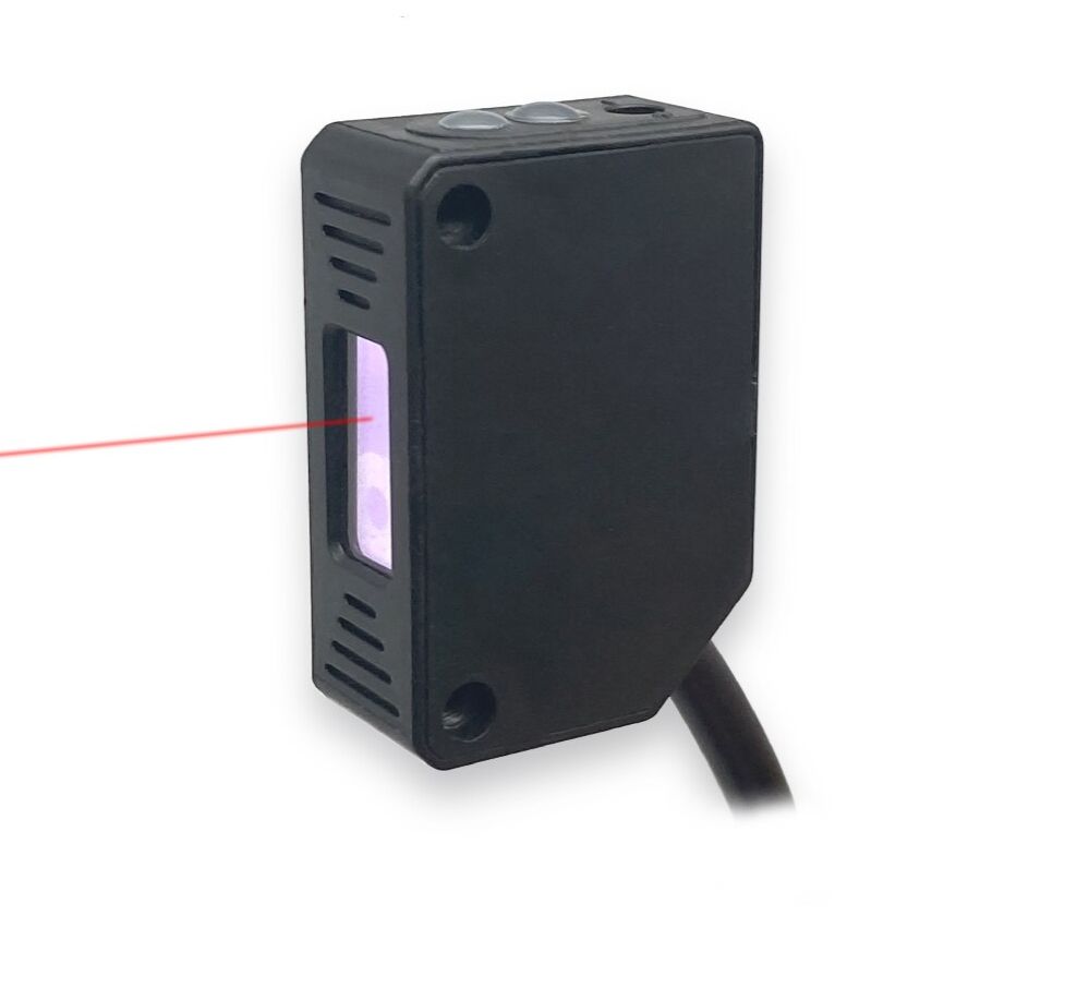 Cloweit Square Laser Sensor 35Cm Adjustable NPN PNP Mirror Lens Diffuse Optical Infrared Photo Cell Proximity Switches E3Z-LAS