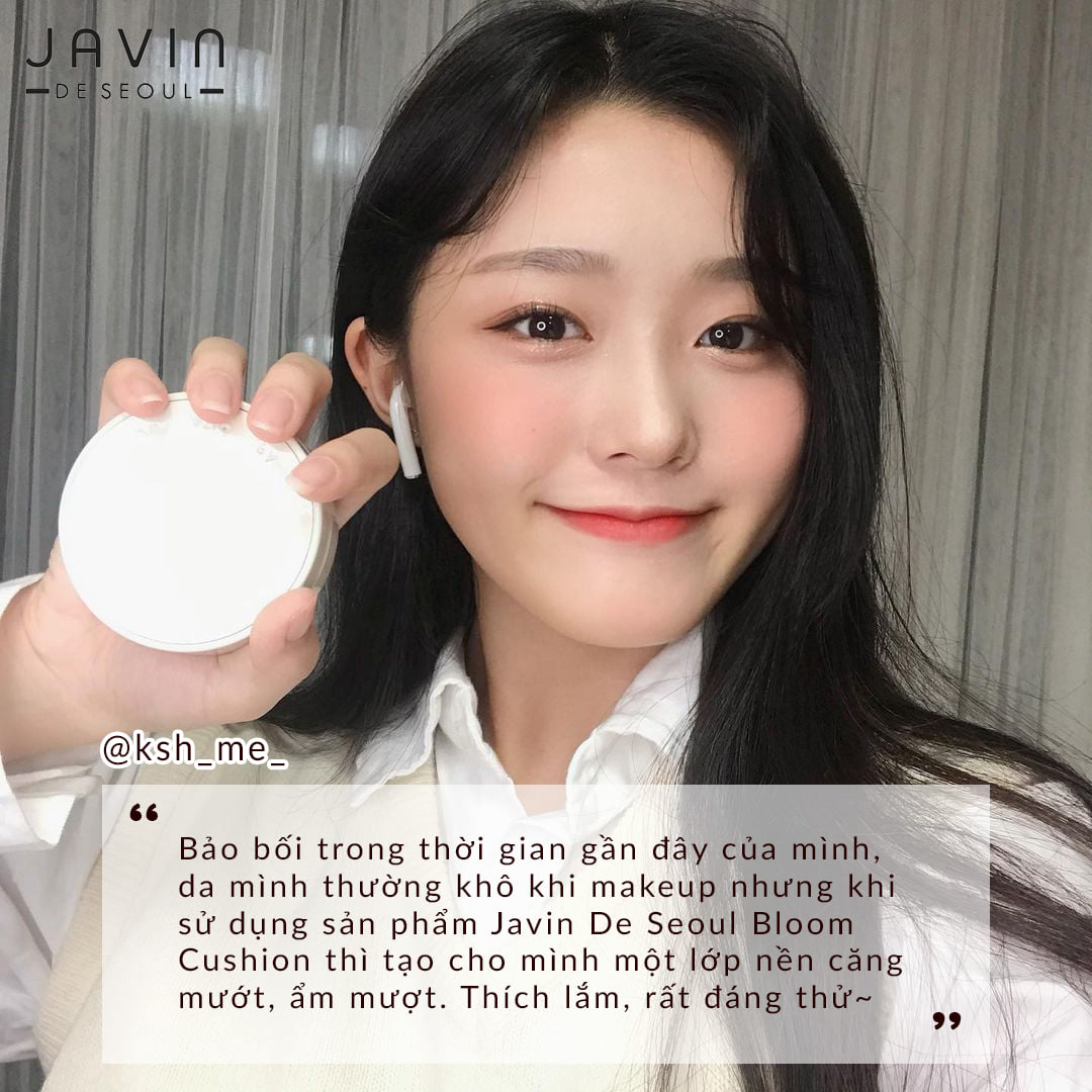 Phấn nước Hàn Quốc Javin De Seoul Bloom Foundation Pact 13.5g
