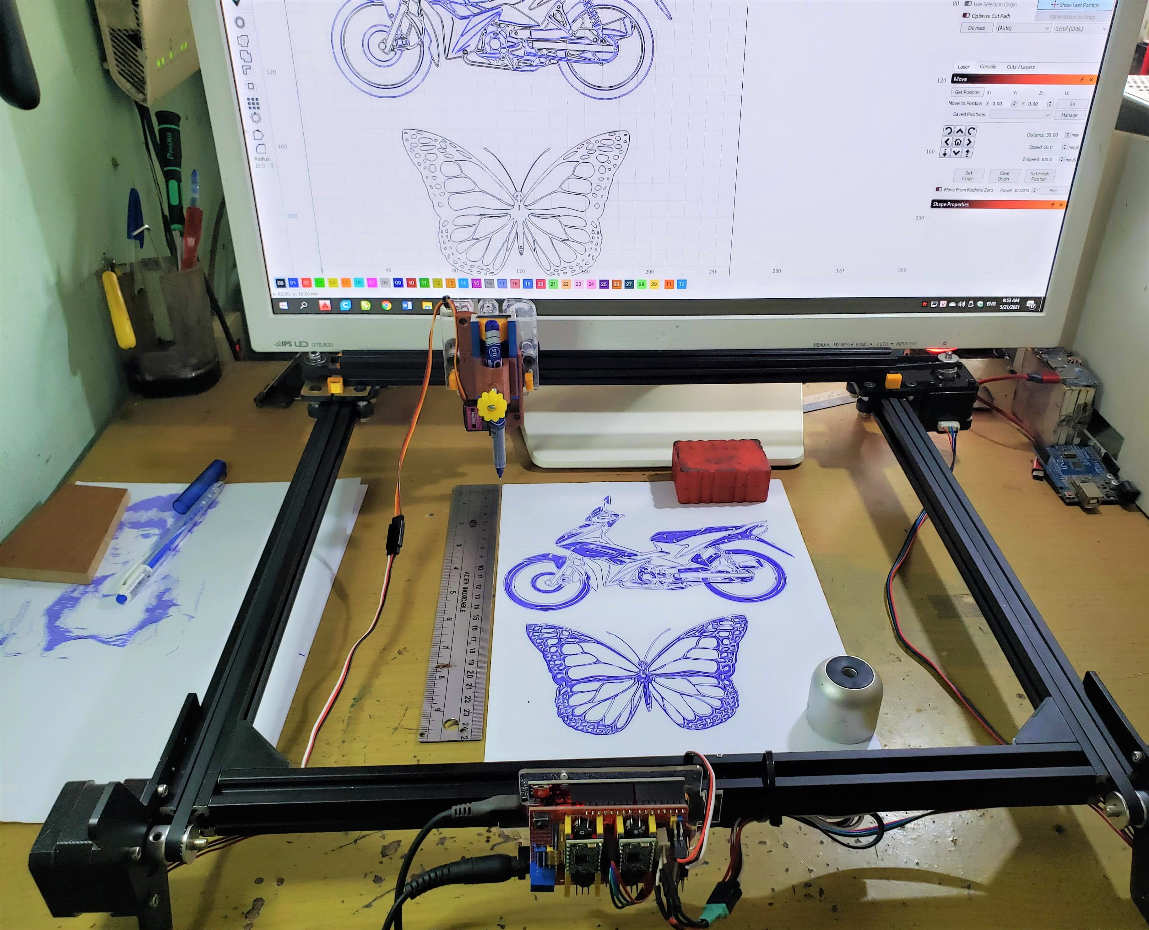Máy vẽ CNC PlotterXP