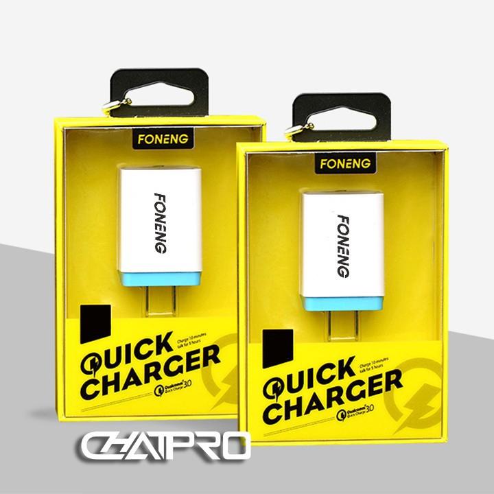 Củ sạc nhanh 2.1A Foneng C210