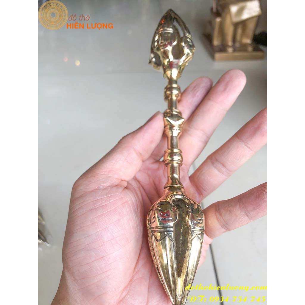 Brass charm (copper Cang Bell set) 20cm long