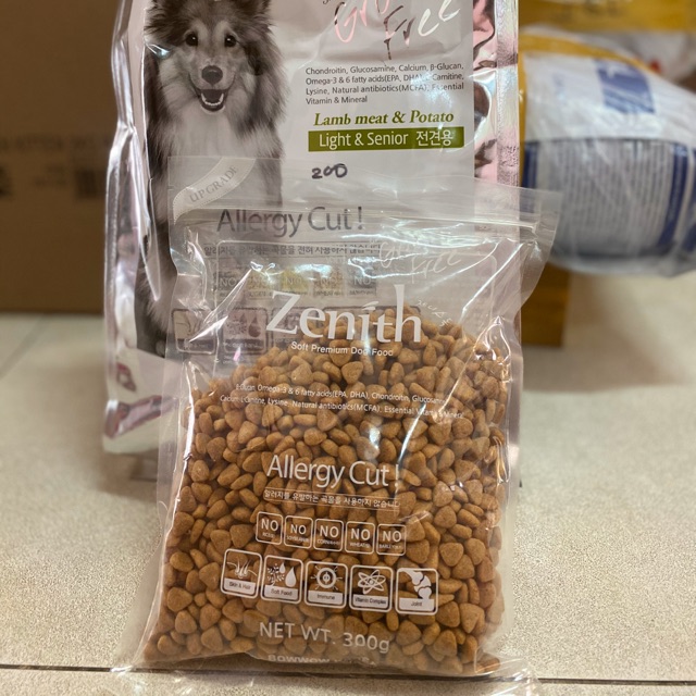 [HCM]Thức ăn zenith hạt mềm cho chó già 300gr