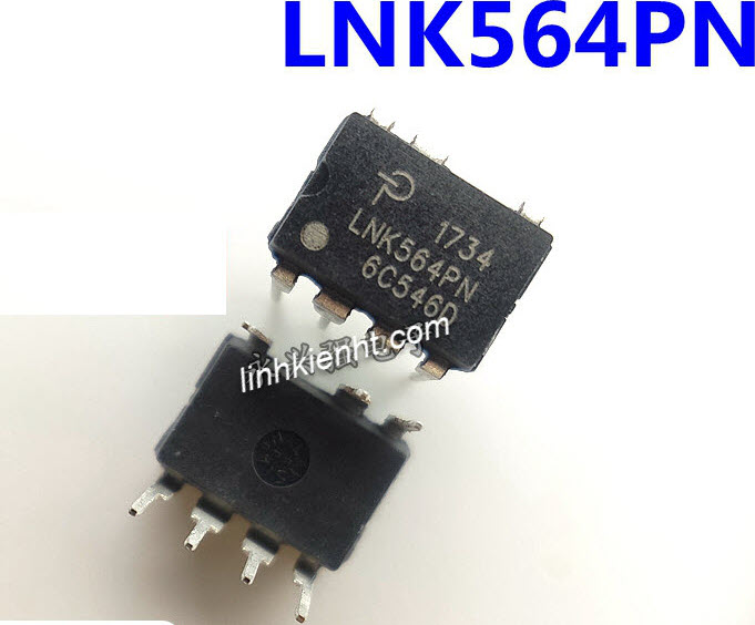 Linh kiện ic nguồn lnk564pn lnk564p lnk564 dip-7 mới