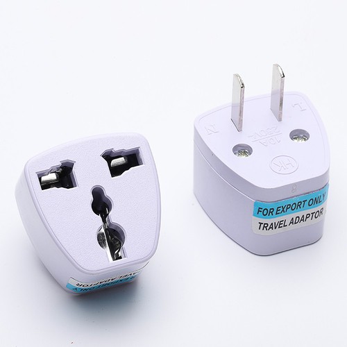 Bộ 2 Phích cắm chuyển 3 chấu sang 2 chấu