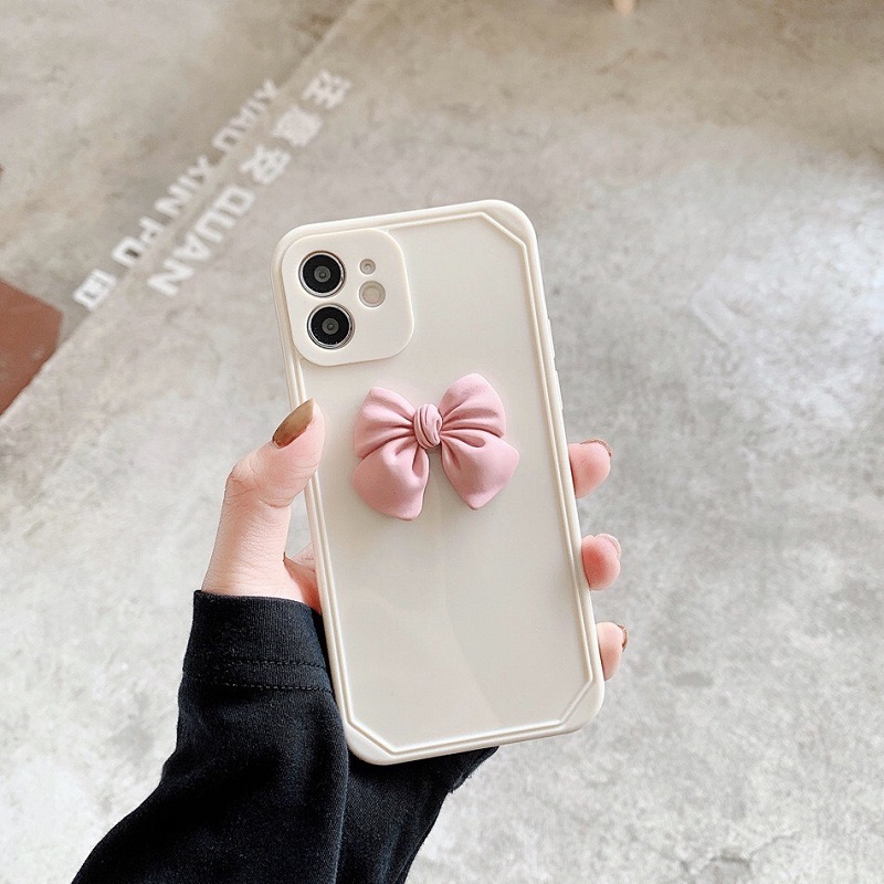 Ốp Lưng Iphone ⚡ Freeship ⚡ Ốp Đính Nơ Siêu Xinh ⚡ Iphone 11/11Pro/11Promax/12/12Pro/12Promax