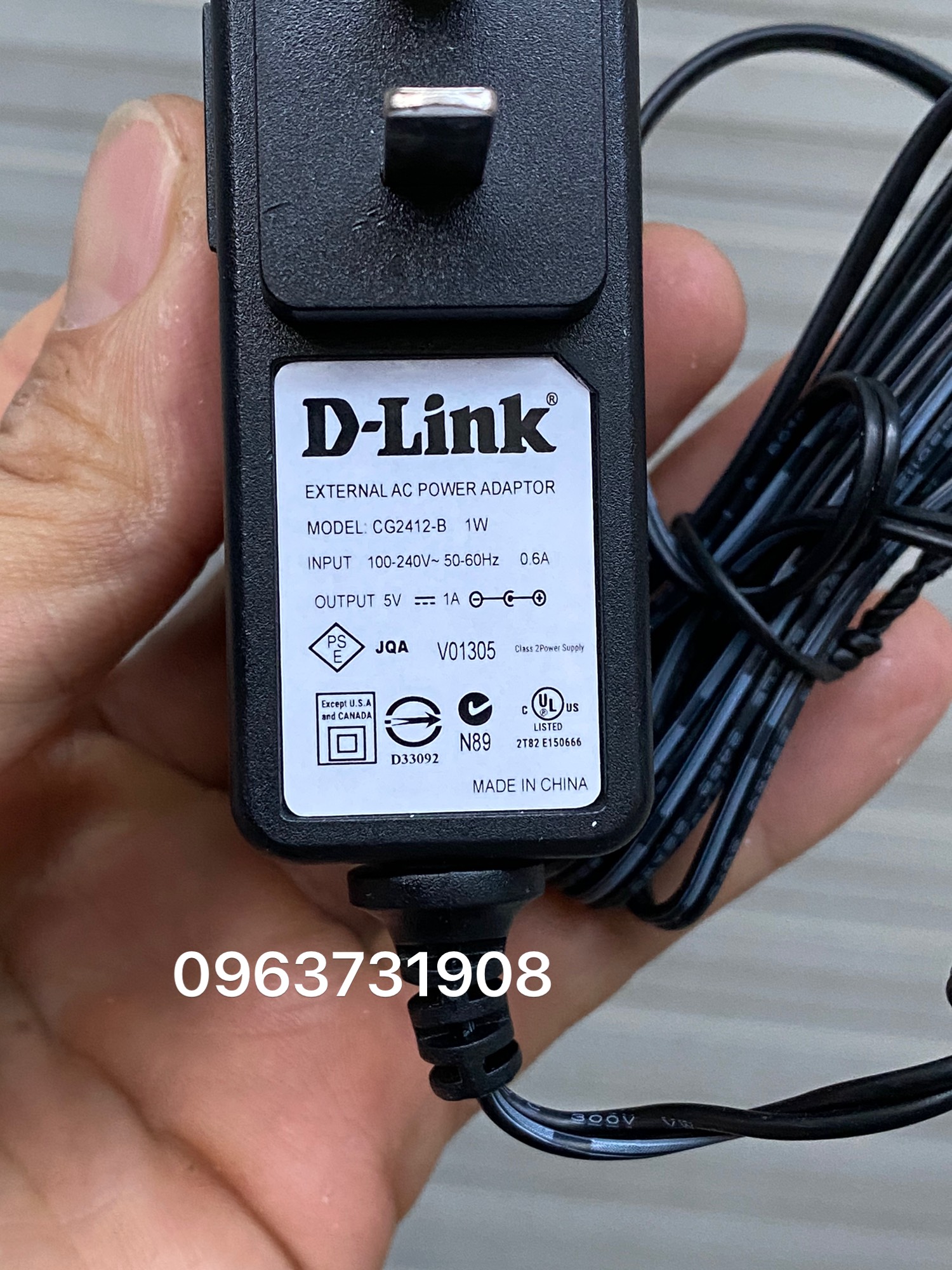 Adapter nguồn Dlink 5V 1A loại cao cấp