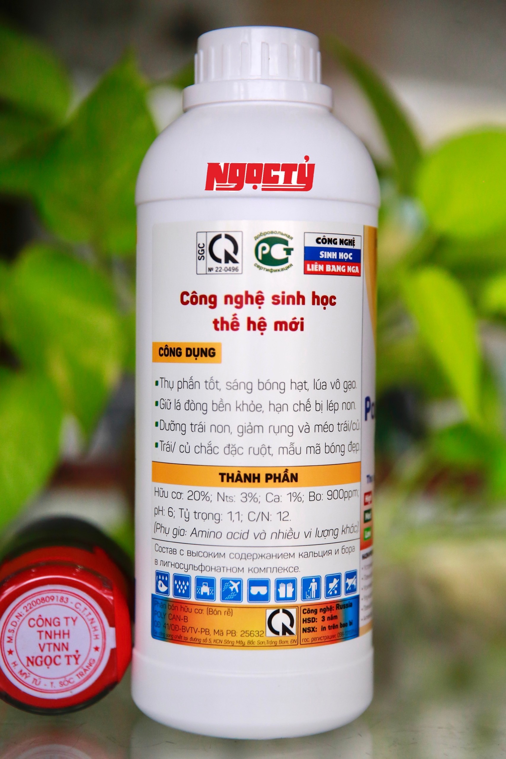 PHÂN BÓN LÁ POLY CAN-B của SYMBIO