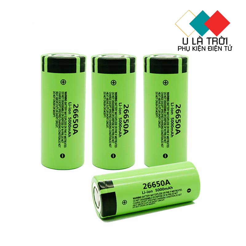 Pin Cell 26650 Panasonic 5000mAh xả cao 30A