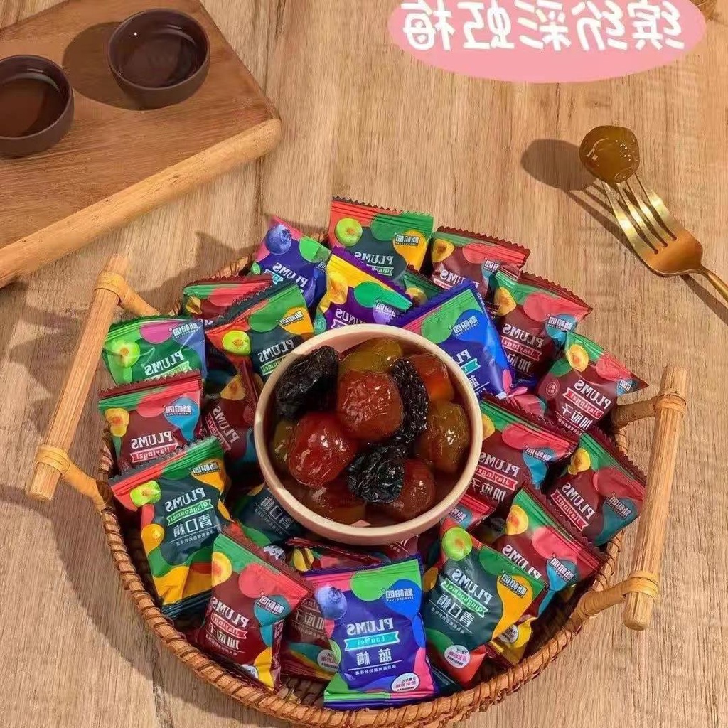 Ô mai mận, ô mai việt quất, ô mai cherry ăn vặt