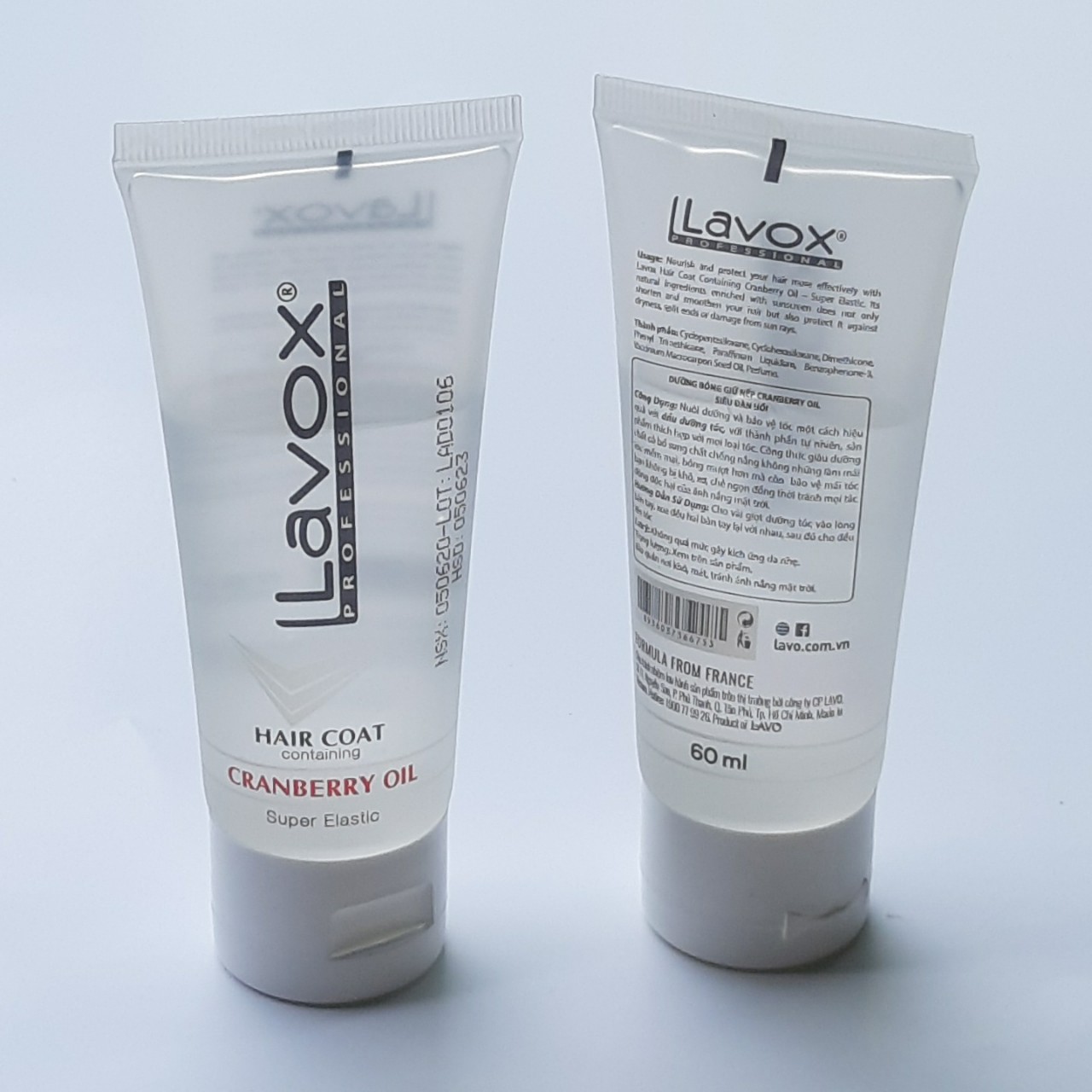 Tinh dầu bóng (serum dưỡng tóc) giữ nếp tóc siêu đàn hồi Lavox 75ml & 60ml