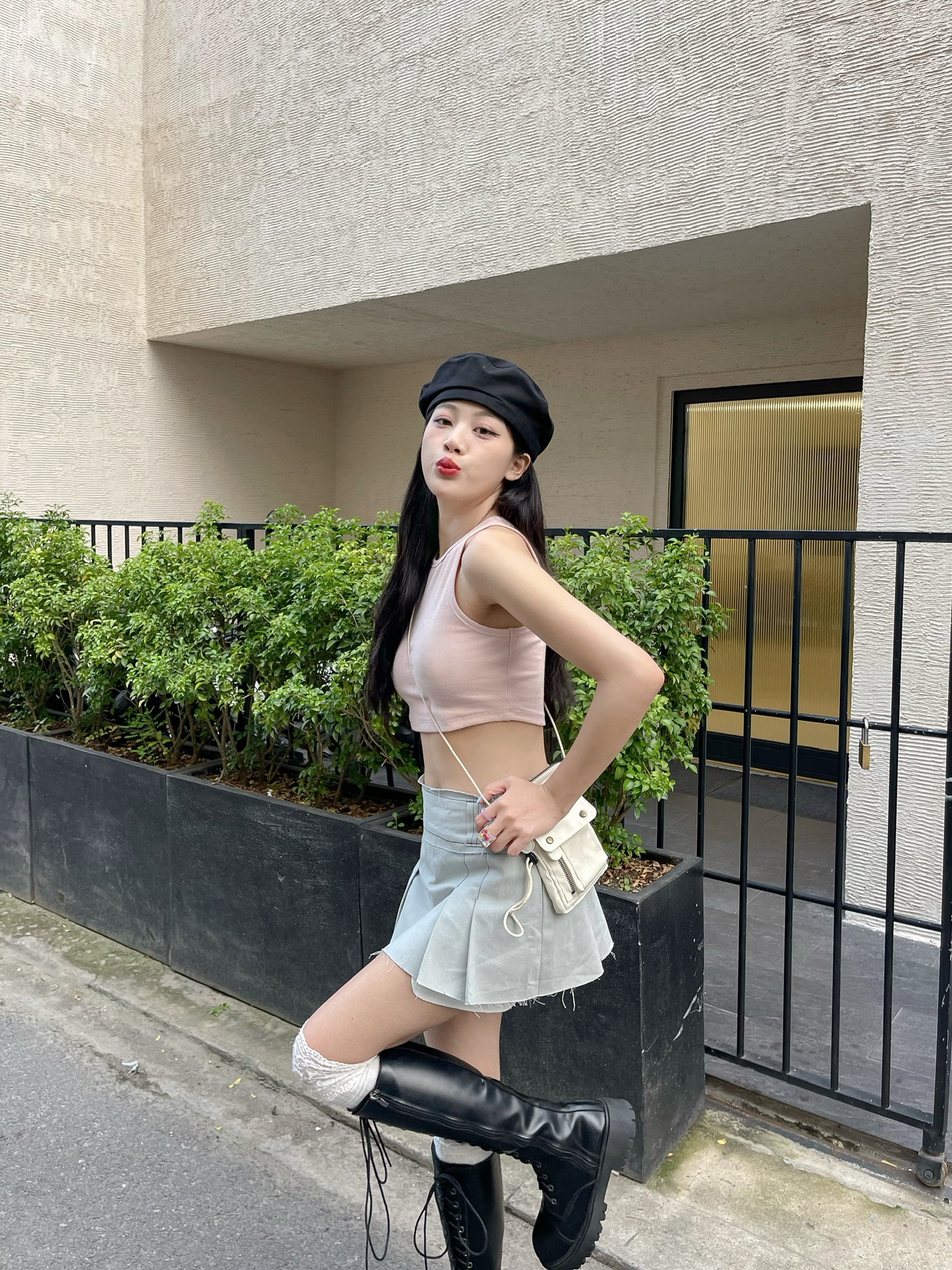 Áo croptop nữ ba lỗ | MENE TOP - CLÉLIE