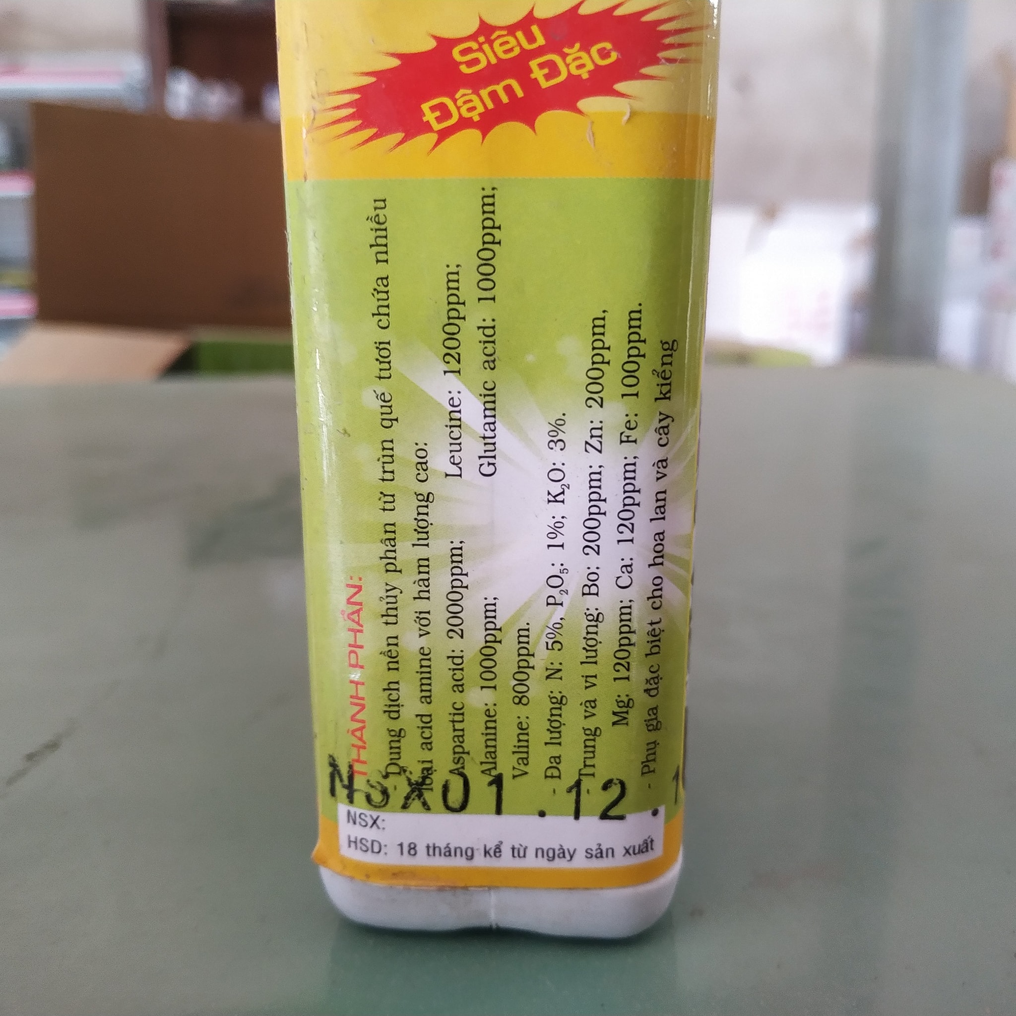 Phân bón lá Bio trùn quế 01