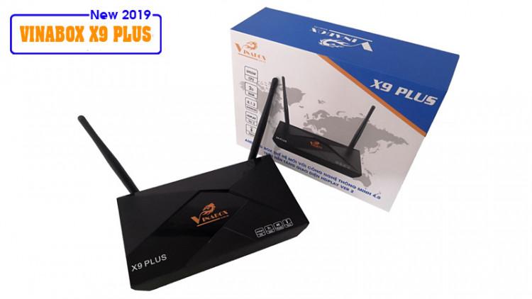 Hộp Android Tivi Box VINABOX X9 PLUS (Voice Search) + Tặng VIPCODE HDPlay - Phân Phói bởi Android World