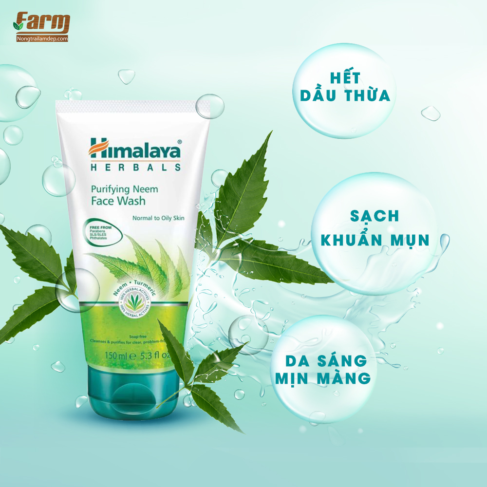 [HÀNG CHÍNH HÃNG]Neem Combo Set sữa rửa mặt neem 150ML*1 + Xà Phòng Neem 75gm*3
