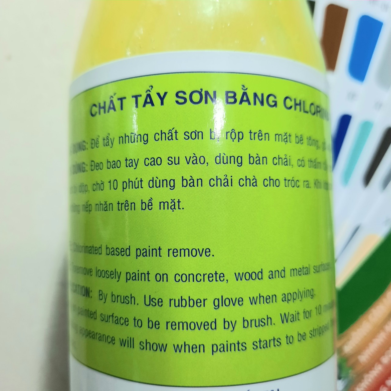 Dung dịch tẩy sơn, Chai tẩy sơn, Chất tẩy sơn (350ml/Chai) -  APCO