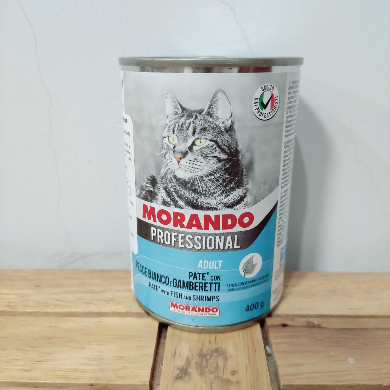 Pate Morando Professional cho mèo lon 400g nhiều vị
