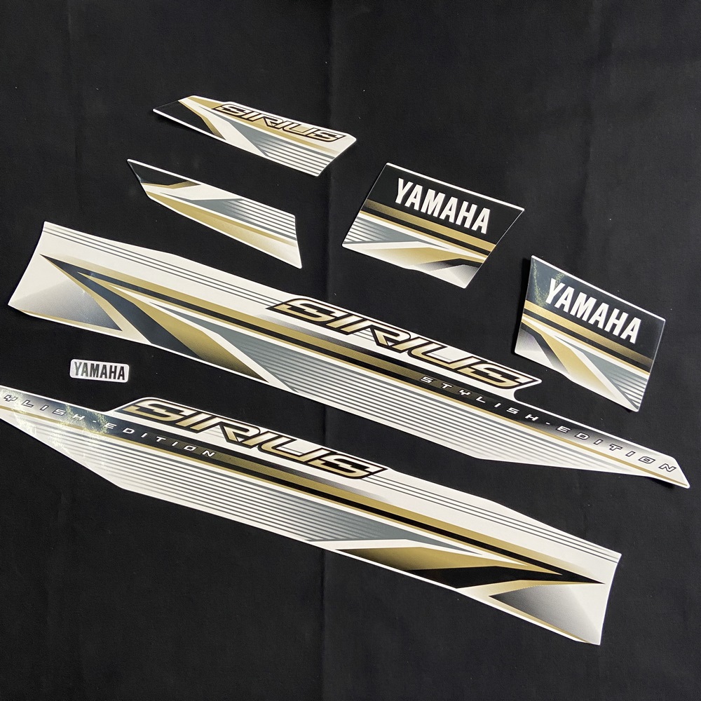 [ANH THANH NIÊN SIRIUS] TEM DÁN XE MÁY YAMAHA SIRIUS CAO CẤP 3 LỚP FULL XE (MÀU VÀNG)