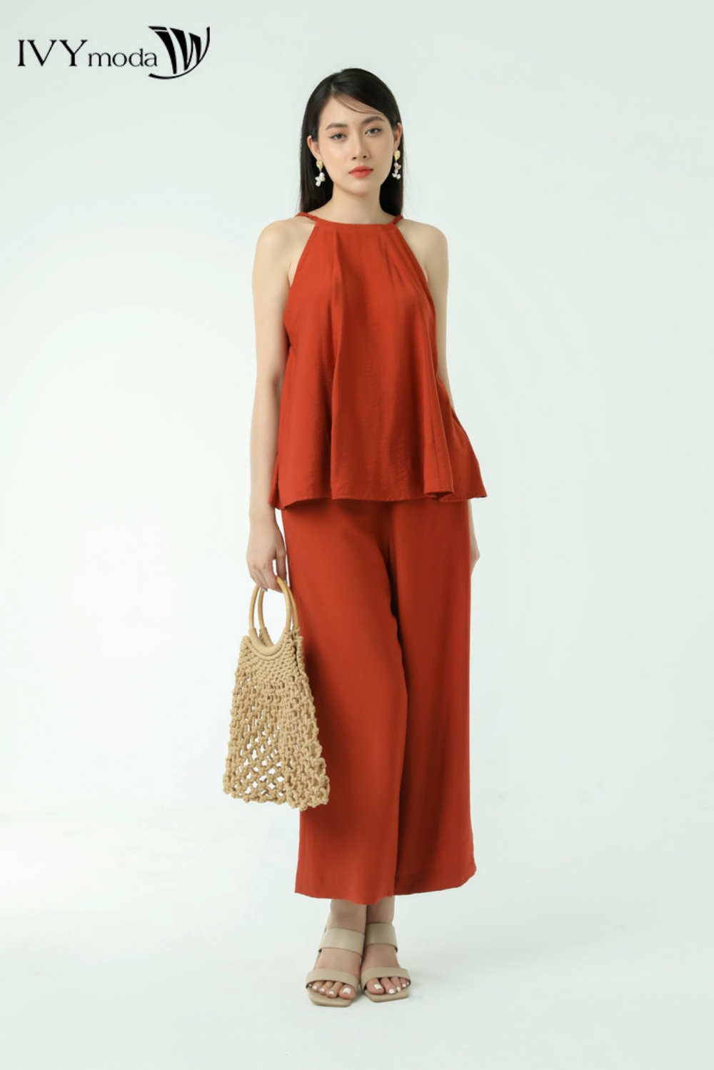 Áo cổ yếm (kèm quần) IVY moda MS 12B9326