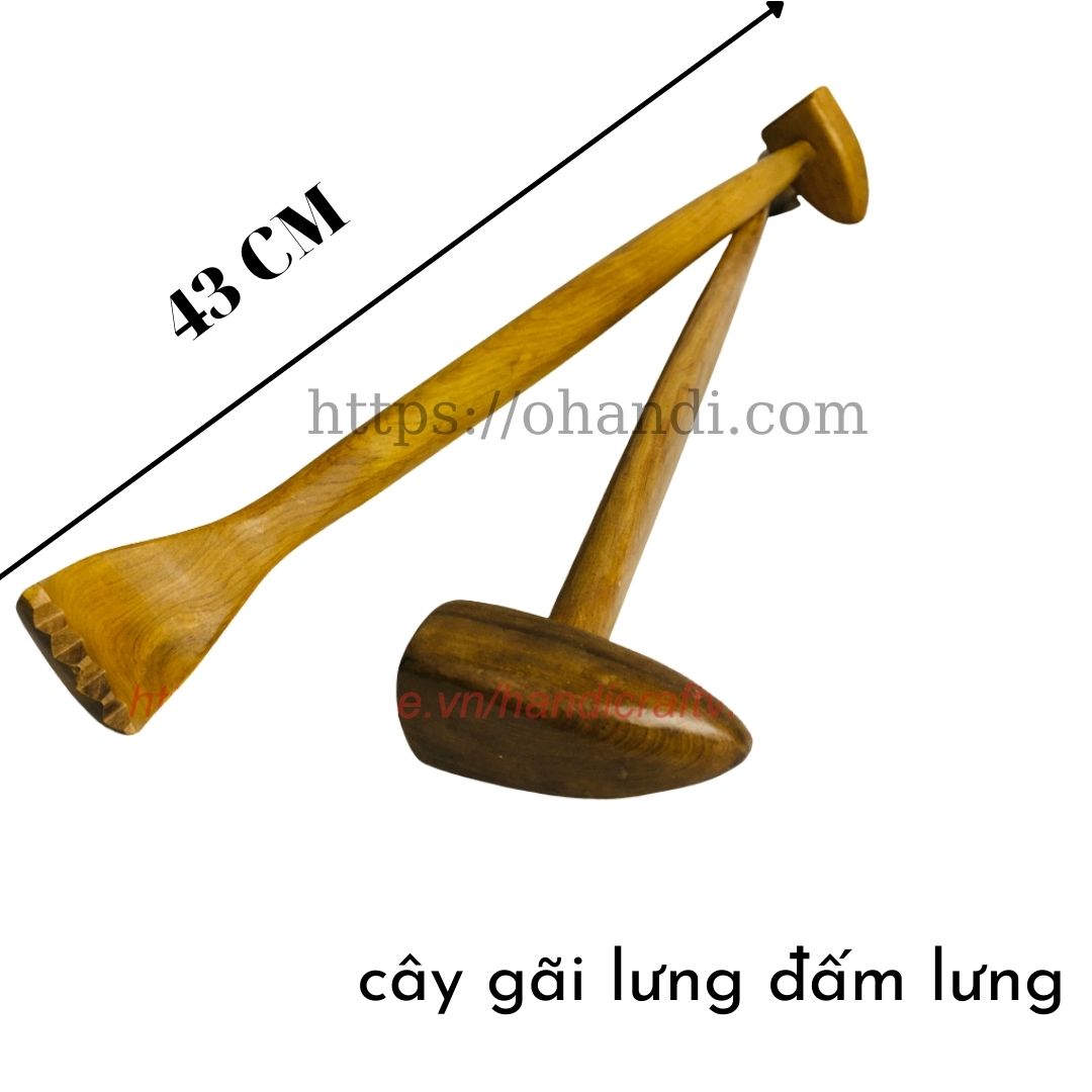 Cây Búa Gỗ Đấm Lưng Mát Xa Trị Liệu