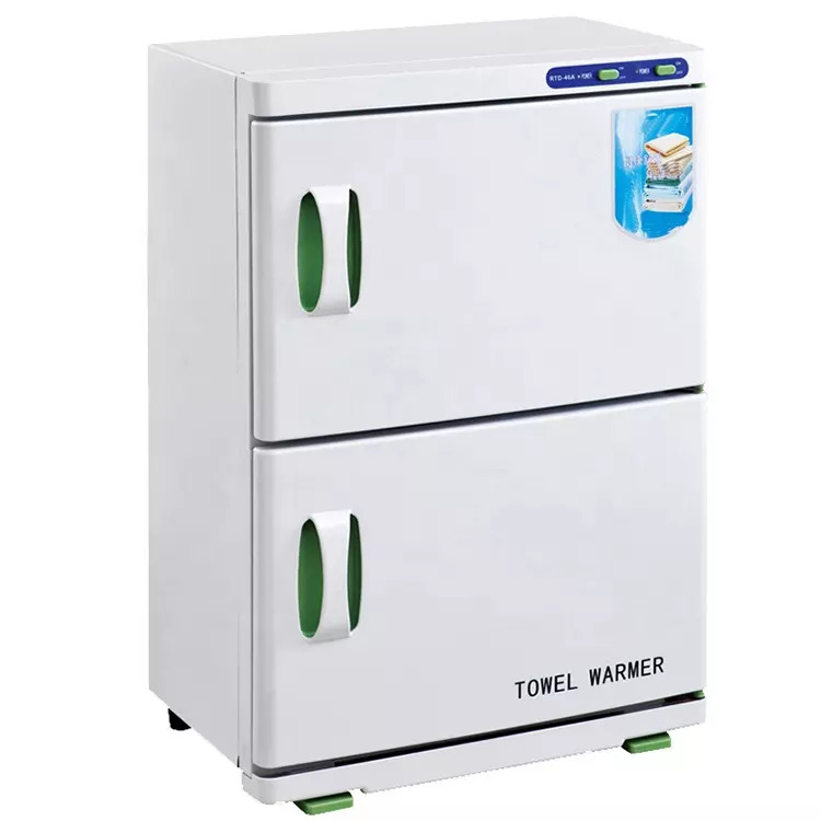 Tủ Hấp Khăn 2 Tầng 46 lít ( Có Đèn UV Diệt Khuẩn)
