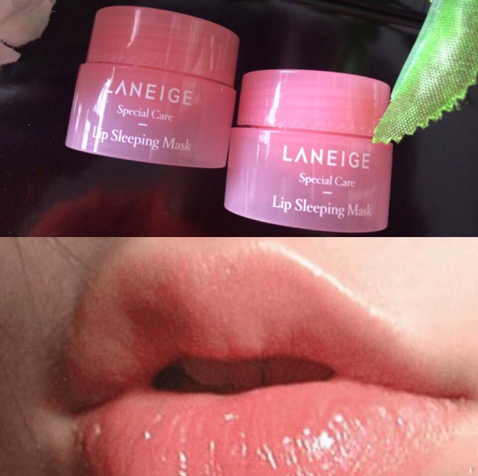 Combo 5 Hộp Mặt Nạ Ngủ Môi Laneige Lip Sleeping Mini 3G Dưỡng Ẩm Mềm Môi Khô Nứt Nẻ Môi