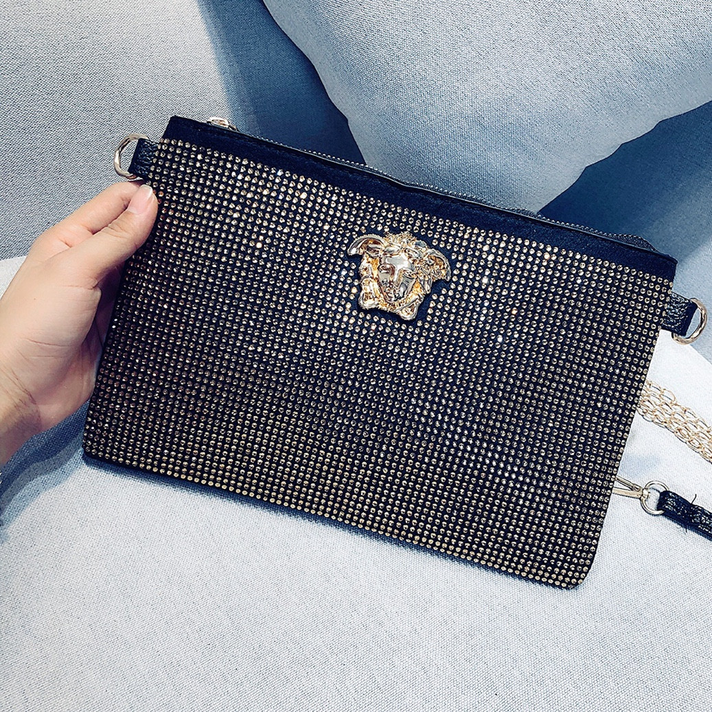 Clutch Thời Trang Nữ Đính Ngọc 3M50