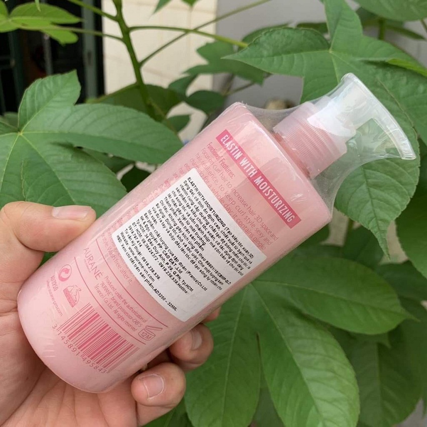 [HCM]Gel dưỡng tạo kiểu tóc xoăn Aurane Elastin with Moisturizing Pháp 325ml