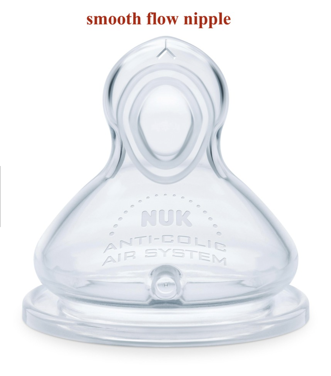 Bình sữa Nuk cổ rộng 150ml và 300ml