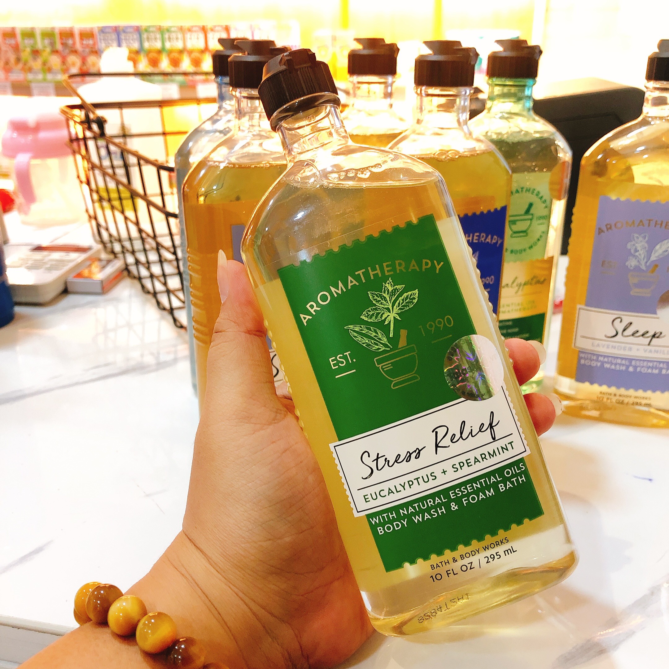 Sữa tắm tinh dầu thư giãn BBW Aromatherapy