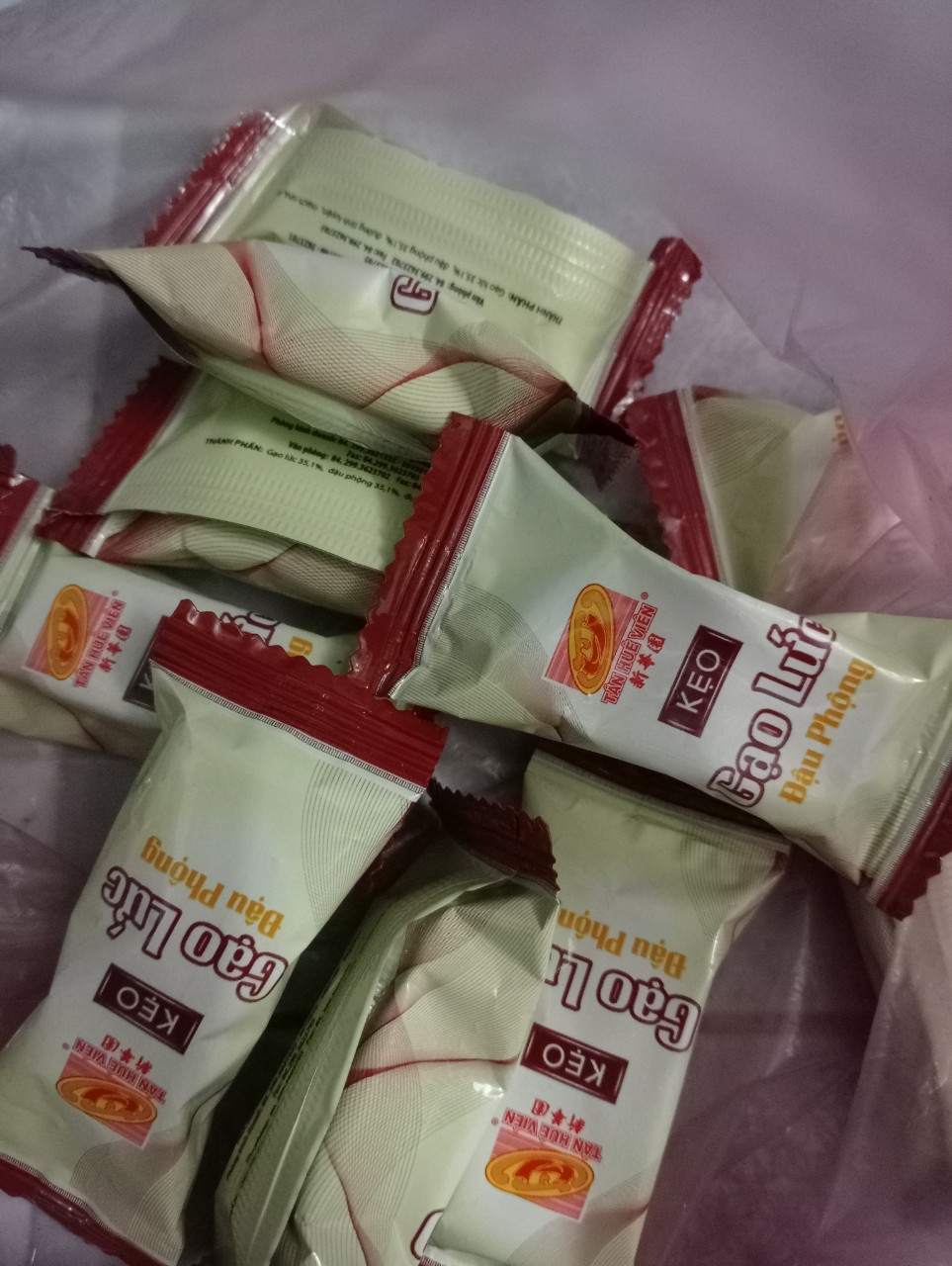 Kẹo gạo lứt đậu phộng 1kg