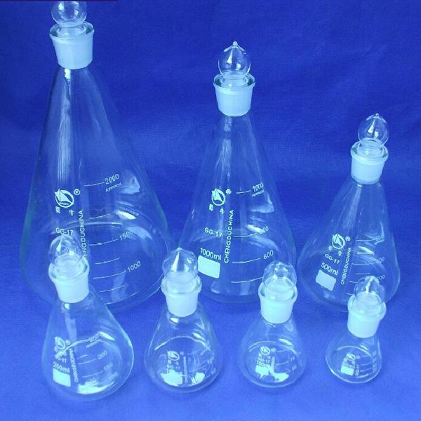 Bình tam giác có nút nhám 500ml