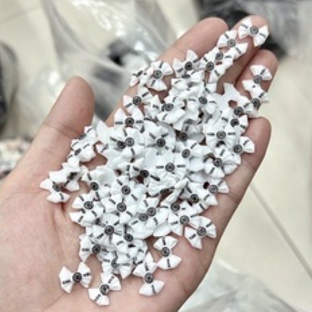 Cham nơ đính móng các mẫu HOT nhất