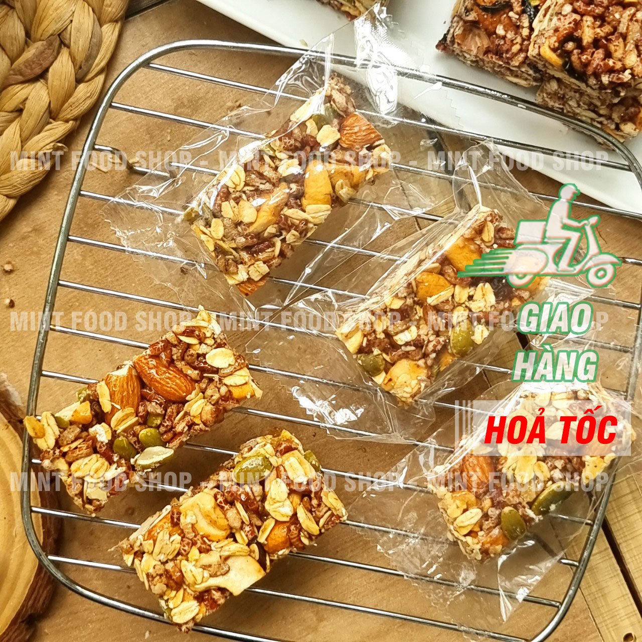 Thanh Granola (Granola Bar) Túi 500Gr