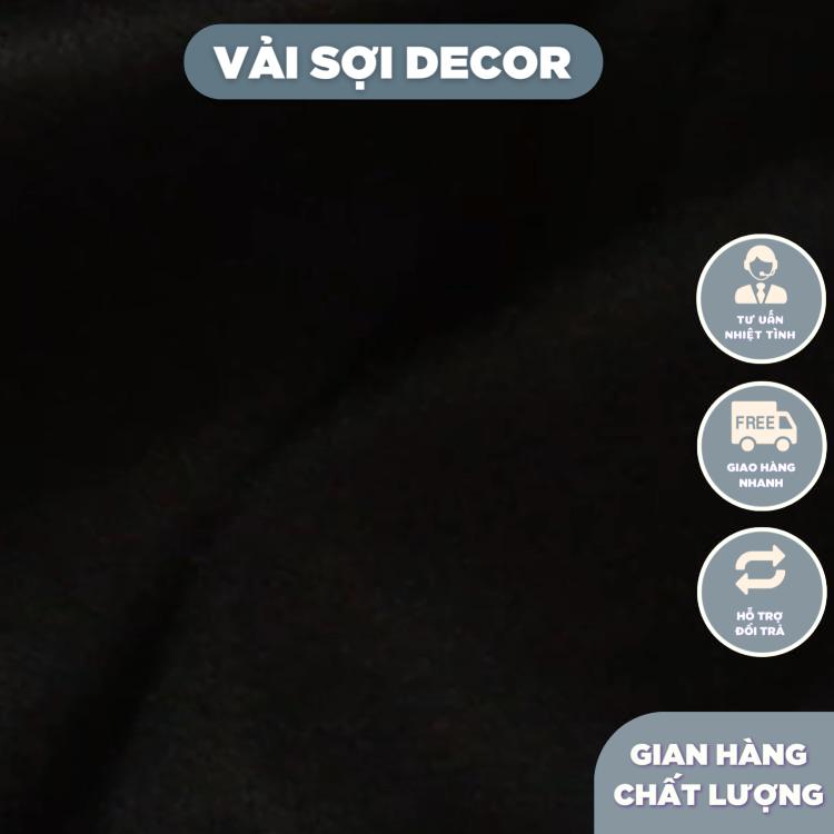 Vải  phông nền đen  KL ( 5m x 1,6m )