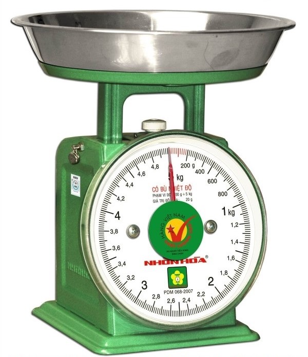 cân đồng hồ nhơn hòa 5kg