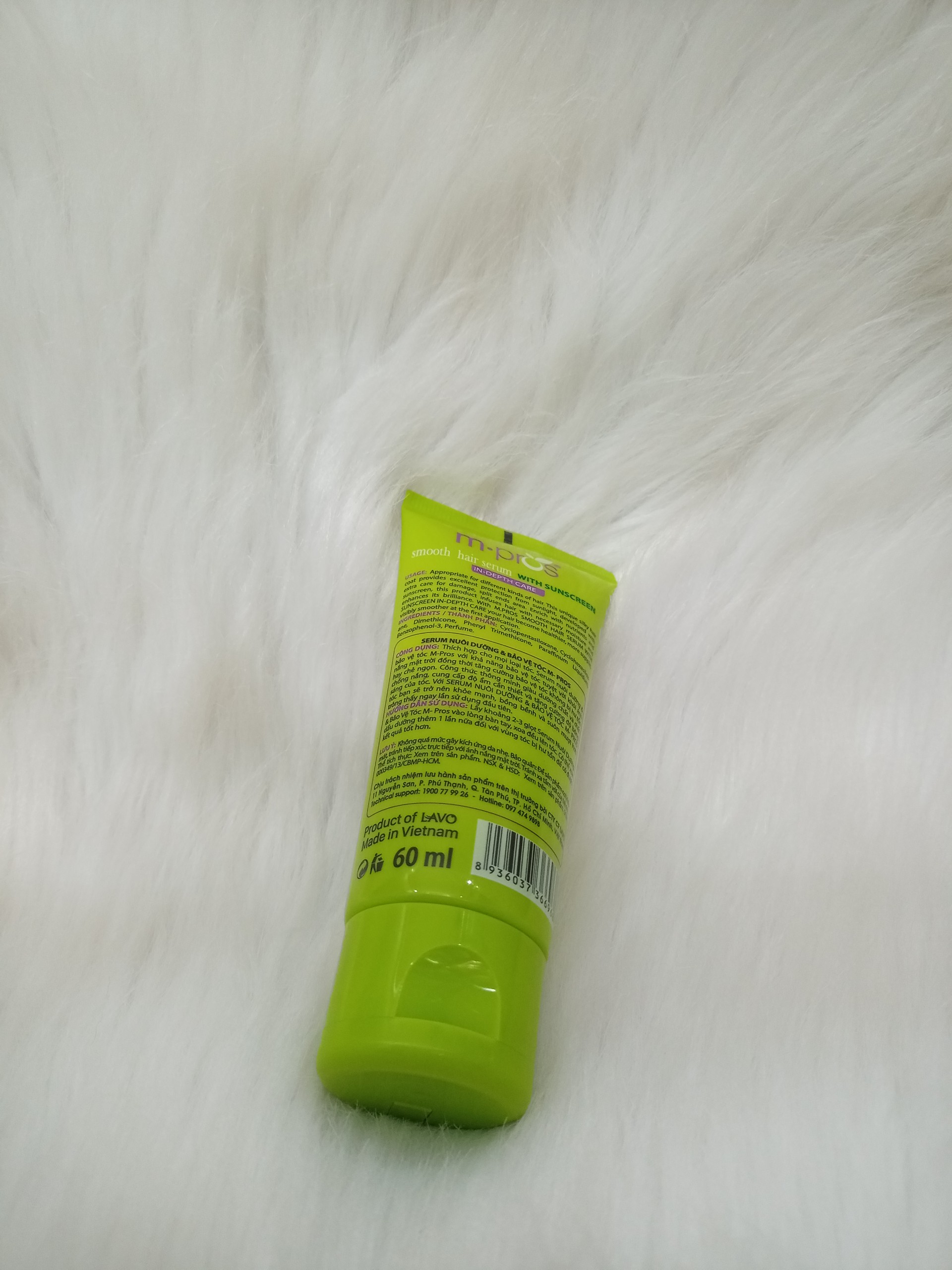 Serum dưỡng tóc mềm mượt M - pros 60ml