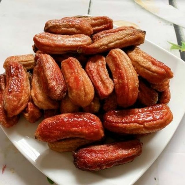 500gr Chuối sấy dẻo nguyên trái đà lạt