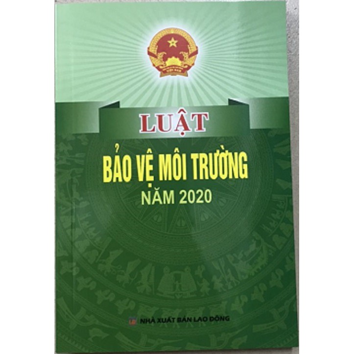 Sách Luật Bảo Vệ Môi Trường (Nhà Sách Pháp Luật)
