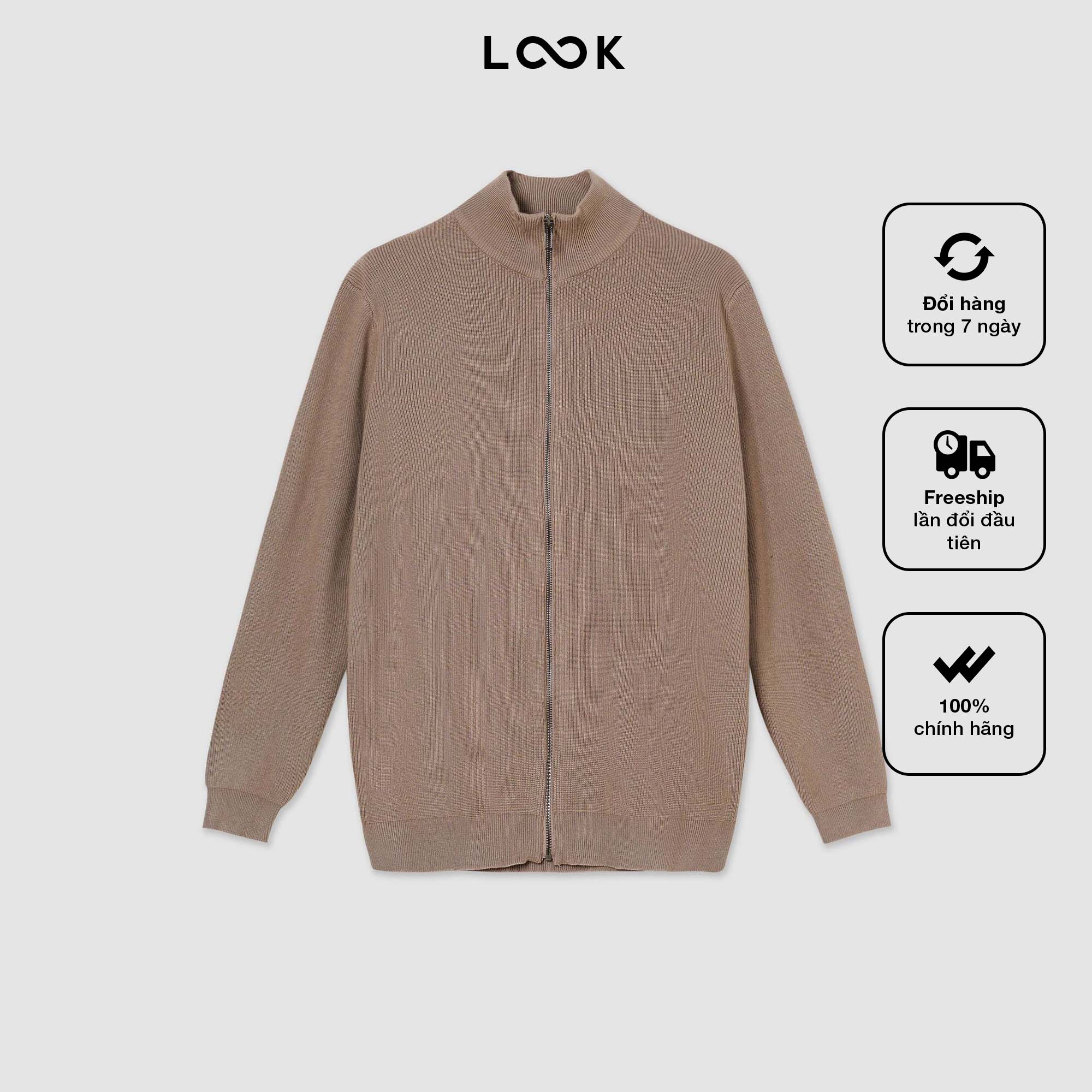 Áo khoác nỉ LOOK CASMERE JACKET