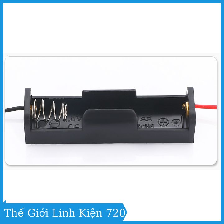 Đế pin AA 1.2V 1.5V không nắp 1 pin